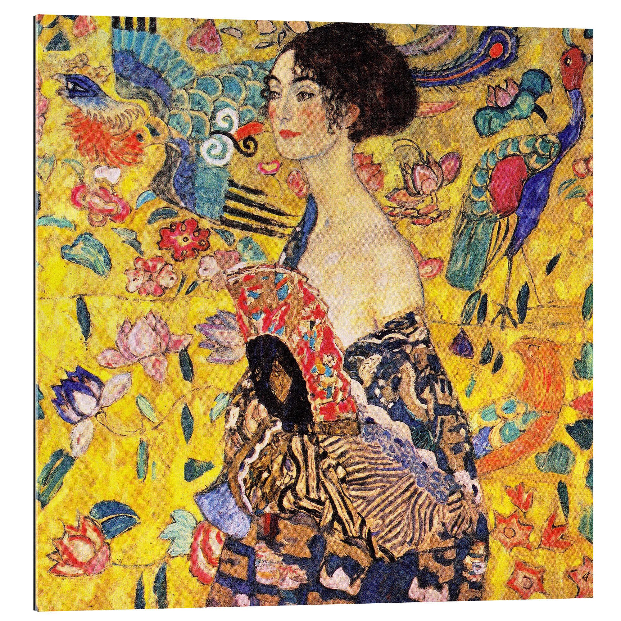 Posterlounge Poster Gustav Klimt, Dame mit günstig online kaufen