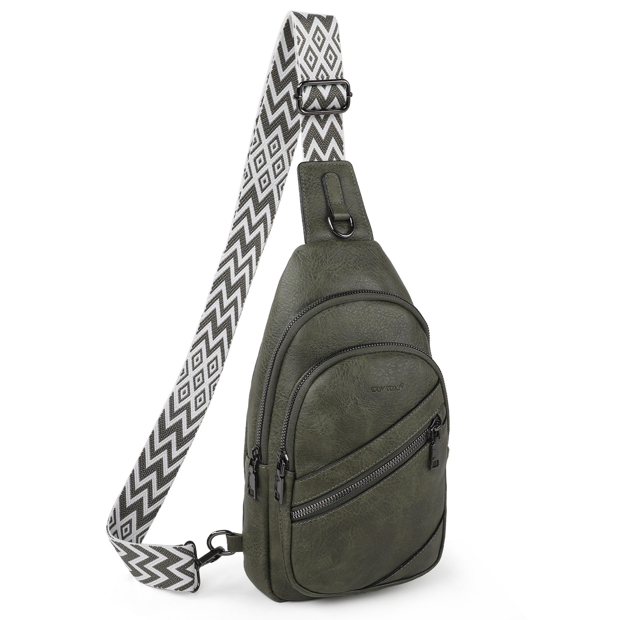 TAN.TOMI Umhängetasche Brusttasche Damen Sling Bag Rucksack Frauen Schultertasche, Handy Umhängetasche Crossbag Umhängen für Outdoorsport