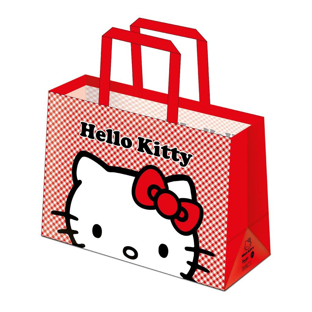 Einkaufsbeutel Hello Kitty - Peeking - Einkaufstasche günstig online kaufen