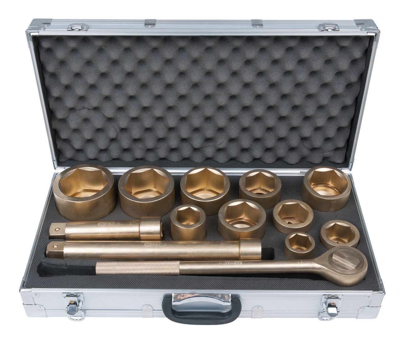 Thumbnail - KS Tools Steckschlüssel BRONZEplus (13 St), Satz 1" 13-teilig