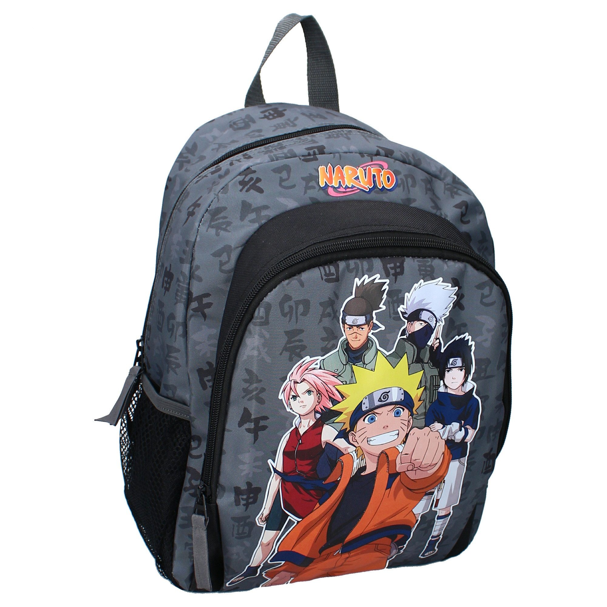 Naruto Kinderrucksack Rucksack für Schule & Alltag – Praktisch & Geräumig (1-tlg), mit Lizensiertem Originaldruck