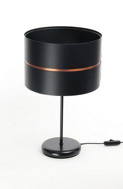 ONZENO Tischleuchte HomeLight Polished 1 25x16.5x16.5 cm, einzigartiges Design und hochwertige Lampe