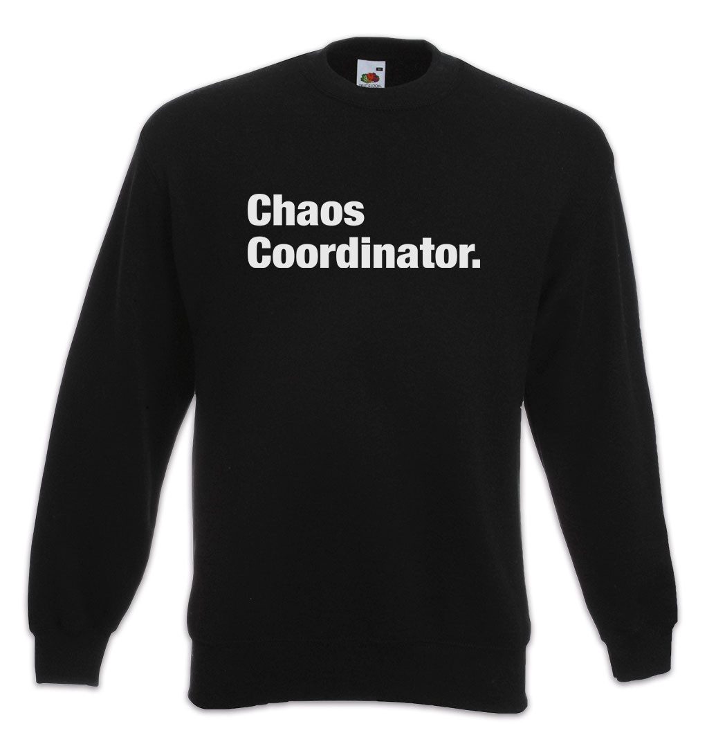 Sweatshirt Chaos Coordinator Sweatshirt Vater Mutter Hausfrau Familie Chef