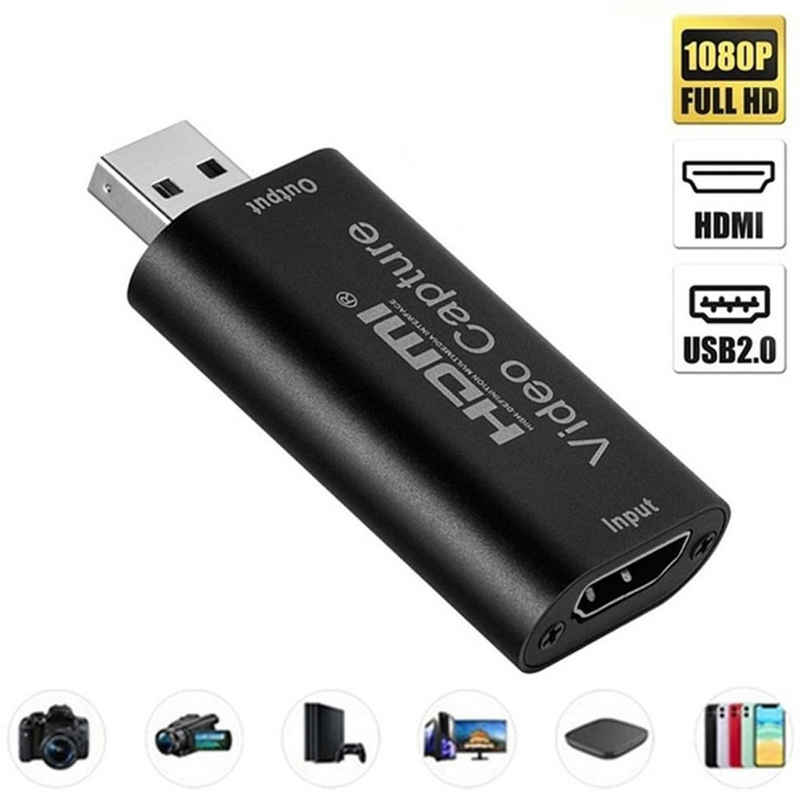 Bolwins L18C 4K Game Video Capture Card HDMI zu USB Recorder Live Video Stream USB-Recorder