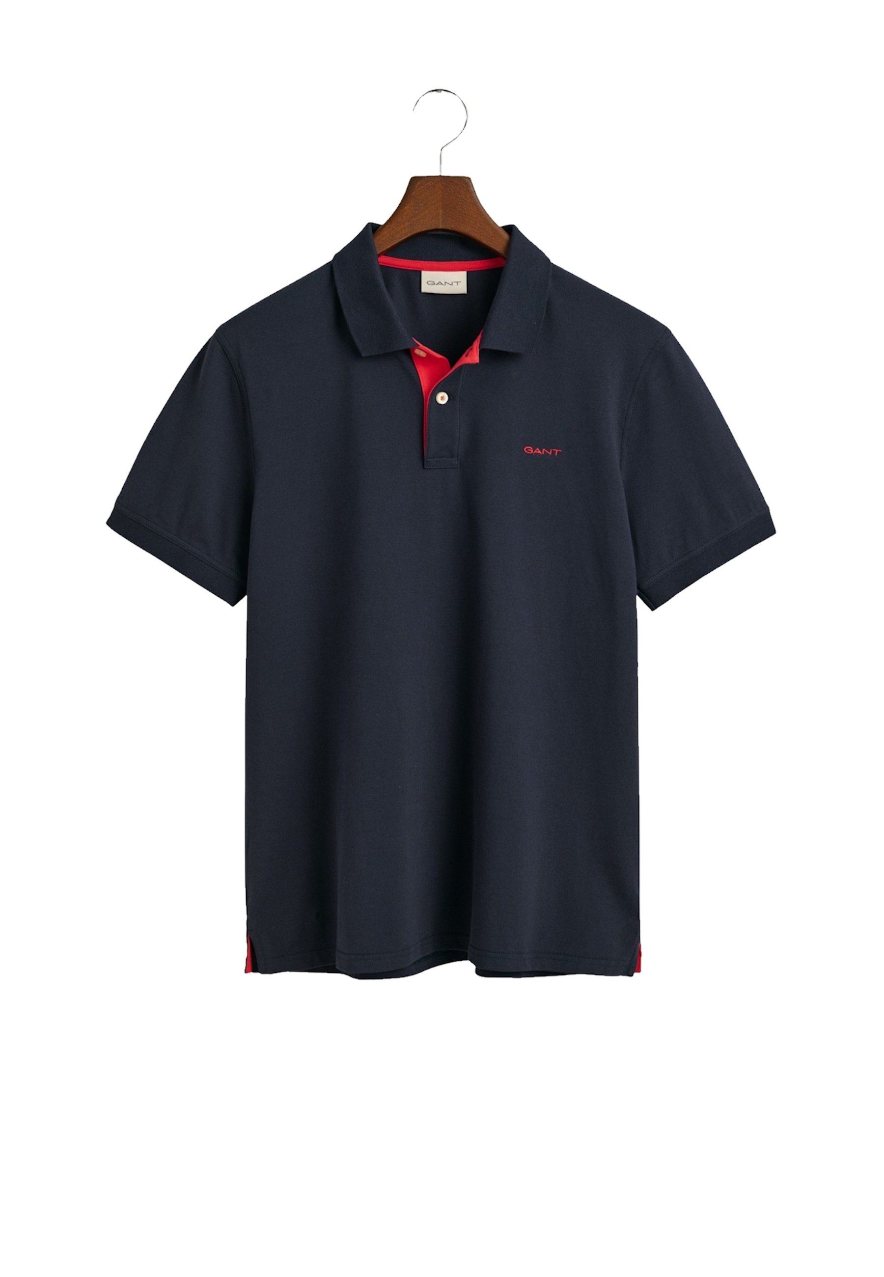 Gant Poloshirt REG CONTRAST PIQUE SS günstig online kaufen