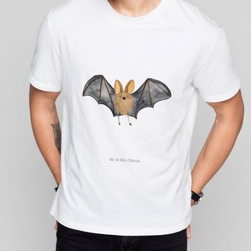 Mr. & Mrs. Panda T-Shirt Fledermaus Flügel - Weiß - Geschenk, Frauen, lustige Sprüche, Lustige (1-tlg)