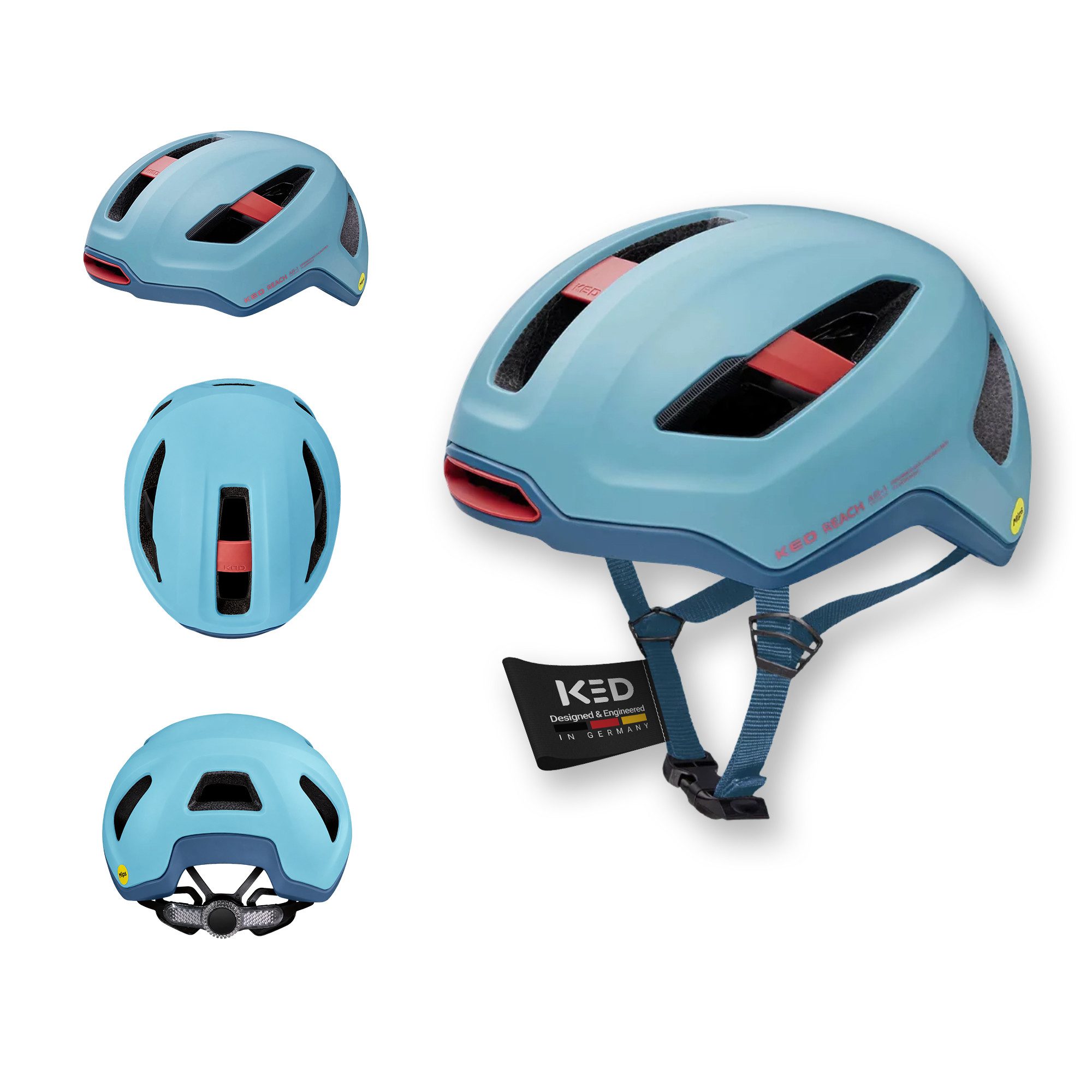 KED Fahrradhelm Reach AR-1, Für E-Bike & Mountainbike