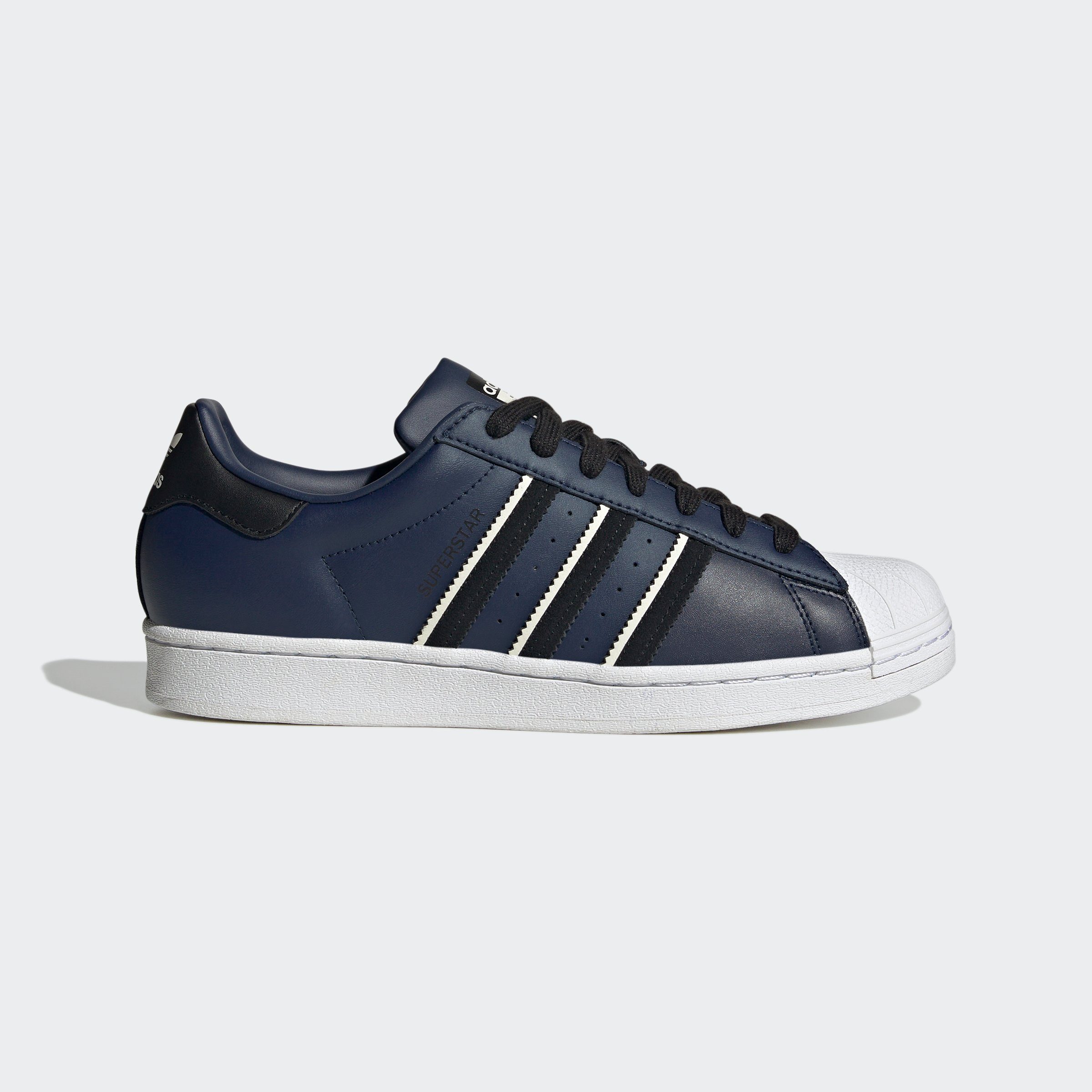 adidas Originals Black Night White Core / SUPERSTAR Sneaker / Core Indigo