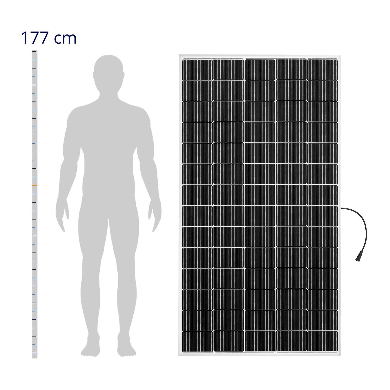 2 MSW Solaranlage steckerfertiges monokristalline 400 W Balkonkraftwerk Panel