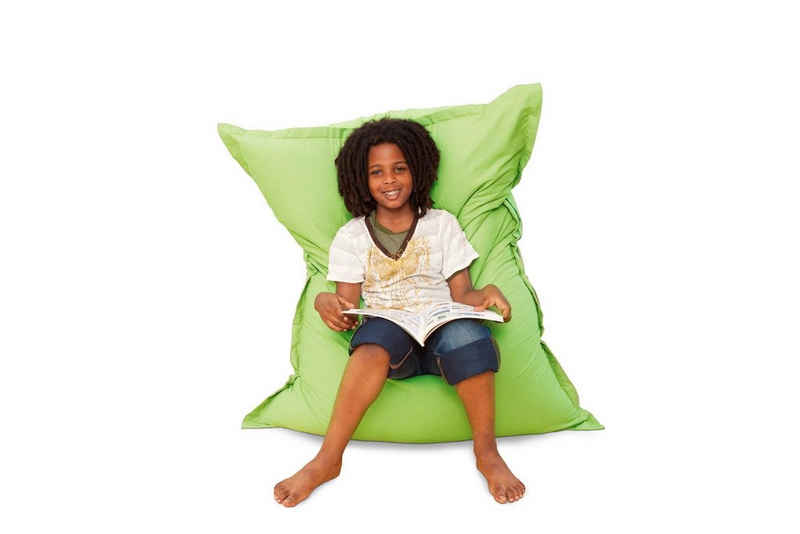 Smoothy Sitzsack Original Indoor Riesensitzsack (XL 250 Liter, Junior-Sitzkissen Sessel), für Kinder & Erwachsene 140 x 110 cm