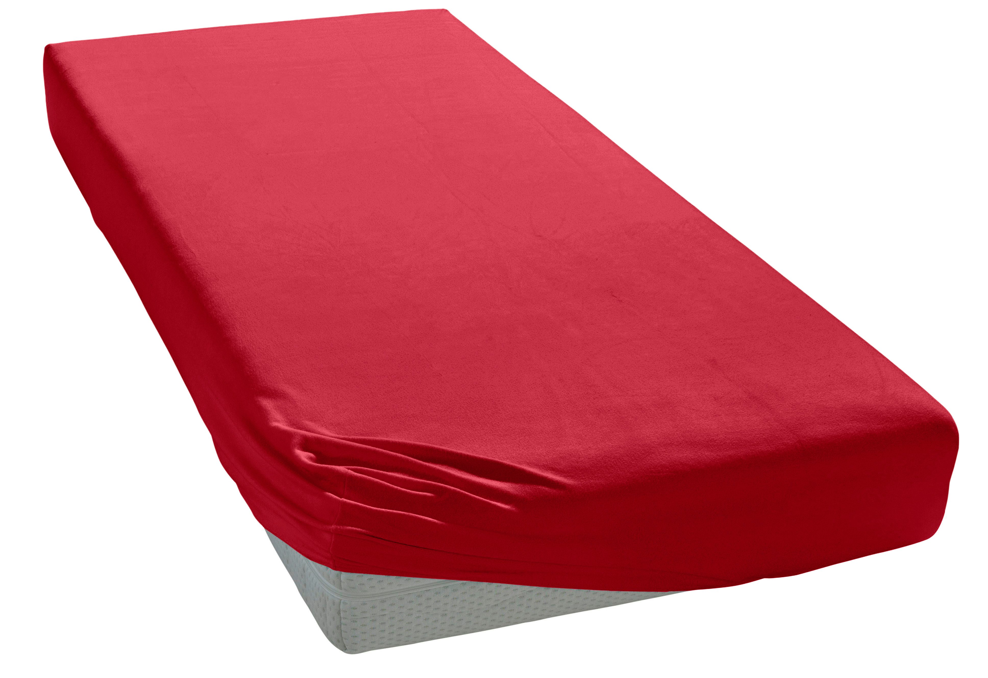 OTTO home Spannbettlaken BLACKBERRY in PREMIUM und BASIC Qualität, 100% Baumwolle, Jersey (160 g/m), Gummizug: rundum, (1 Stück), für hohe Matratzen bis 28 cm,  – Bild 4 von 5