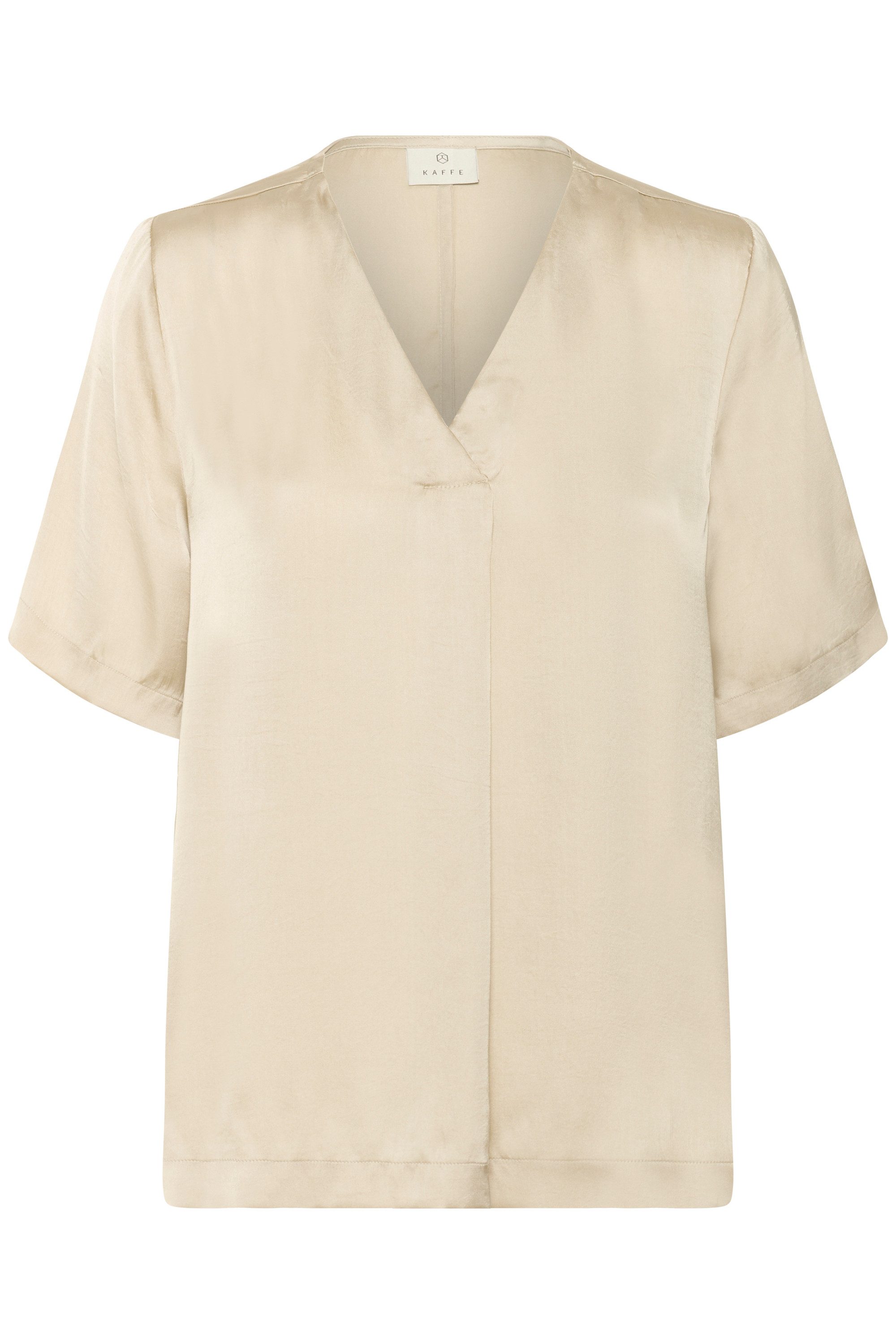 KAFFE Kurzarm-Bluse KAariel