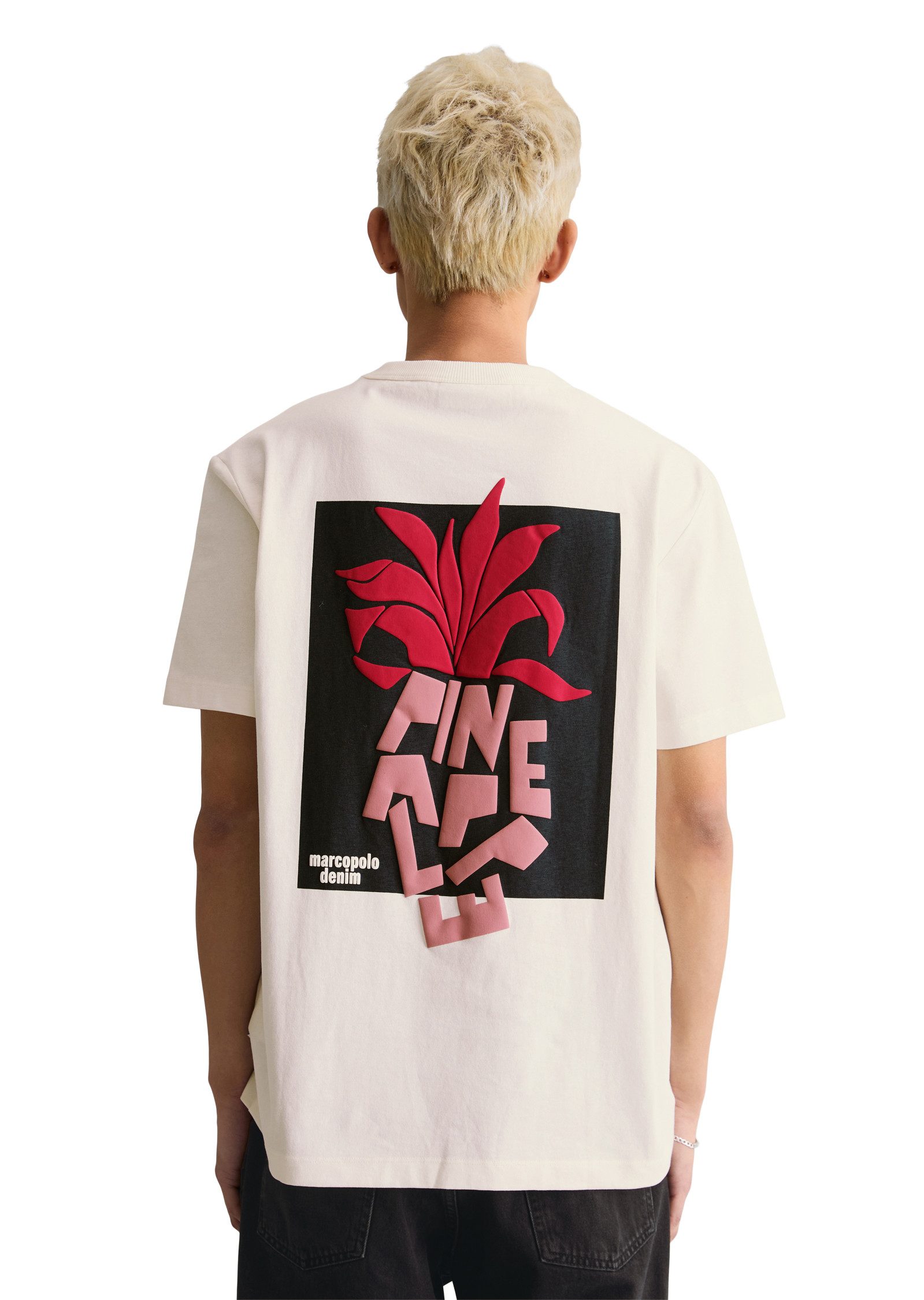 Marc O'Polo DENIM T-Shirt relaxed fit mit Rückenprint günstig online kaufen