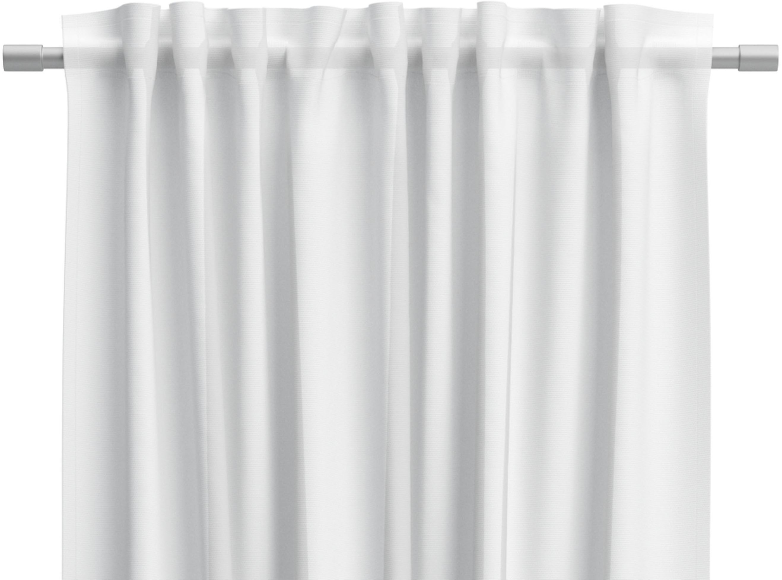 Neutex for you! Vorhang Kiss (1 St), verdeckte Schlaufen, halbtransparent, Jacquard, Schal mit verdeckten Schlaufen, Breite 142 cm, nach Maß