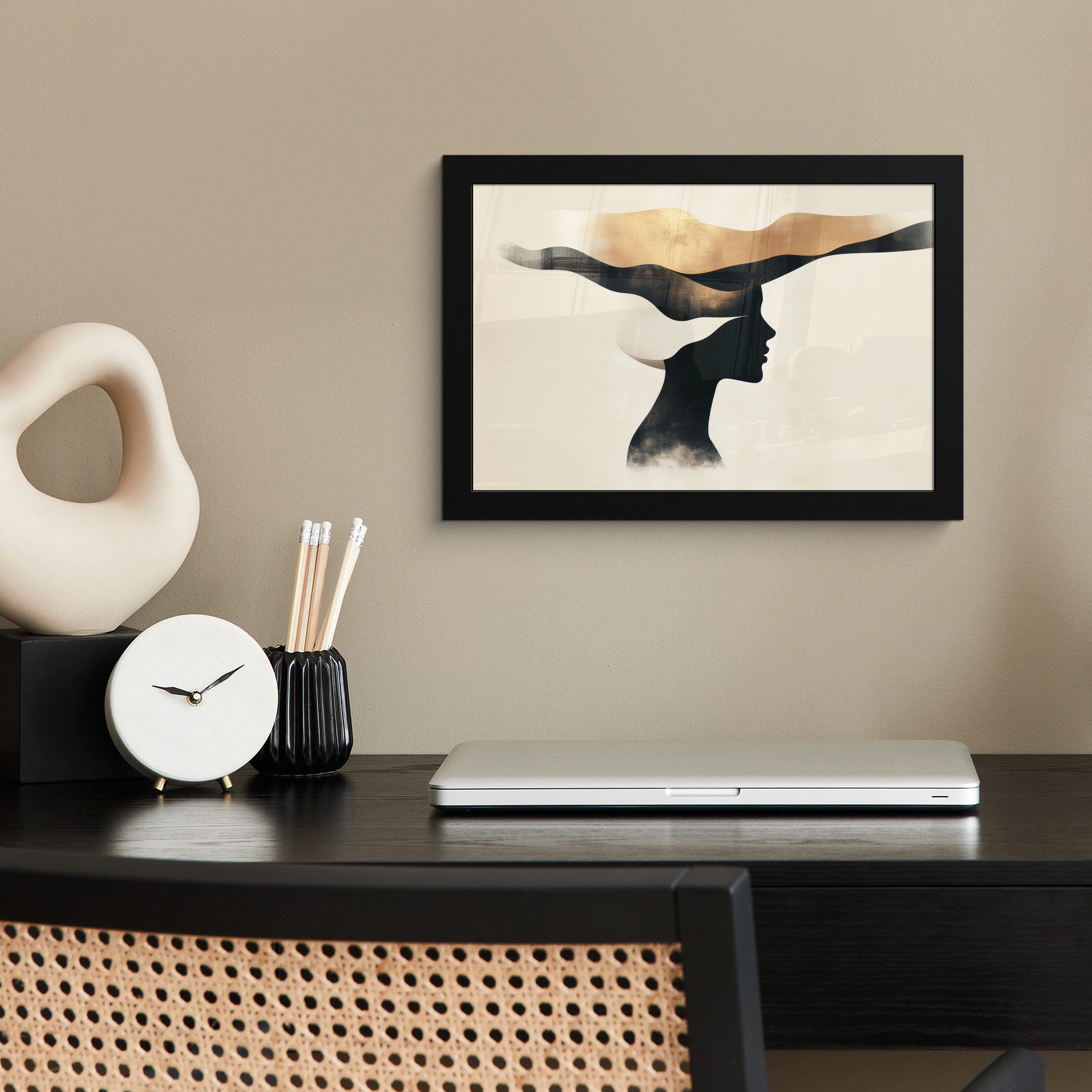 MuchoWow Poster Frau - Wellen - günstig online kaufen