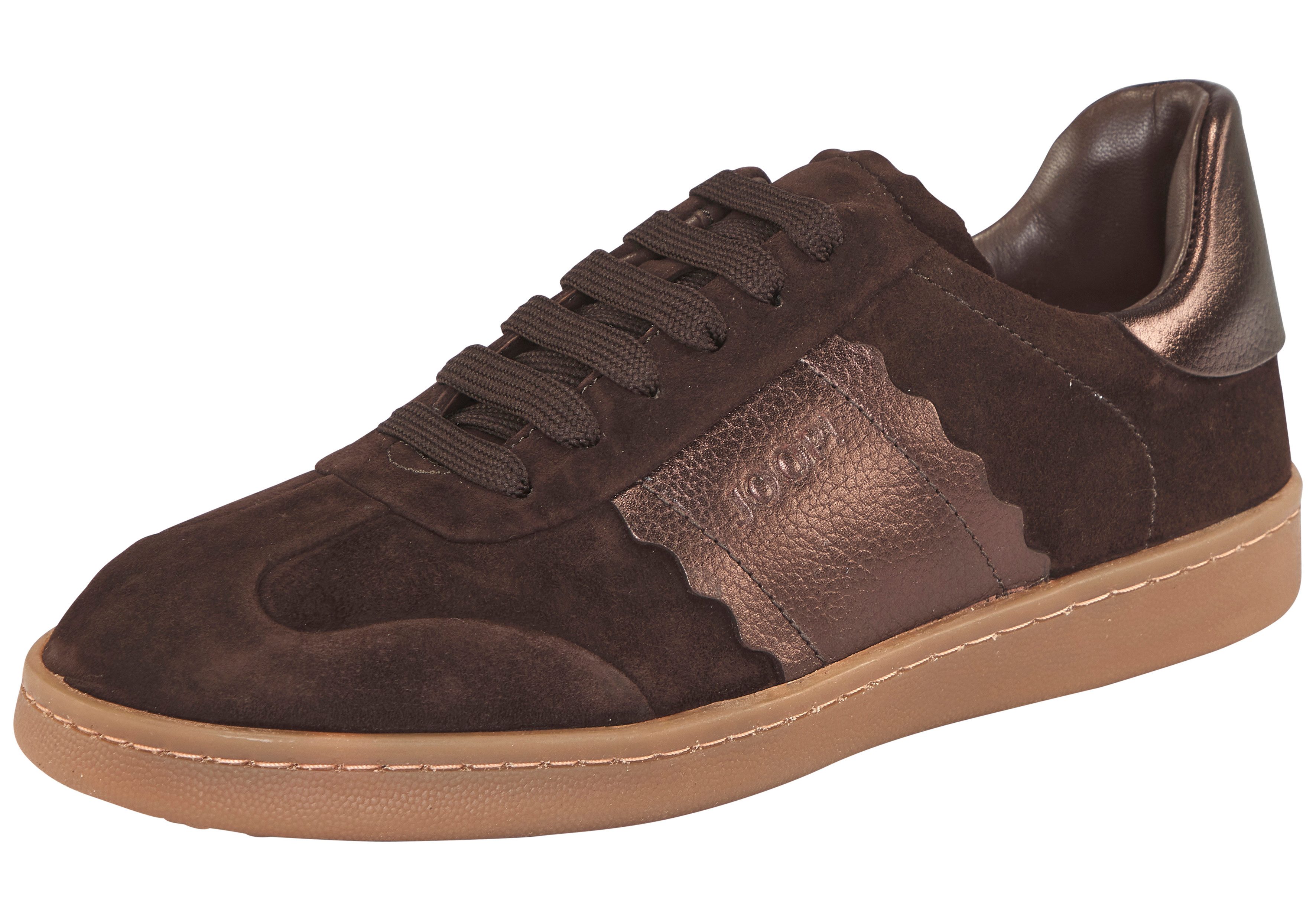JOOP! velluto onda isa sneaker xt7 Sneaker Freizeitschuh, Halbschuh, Schnürer mit weicher Lederinnensohle