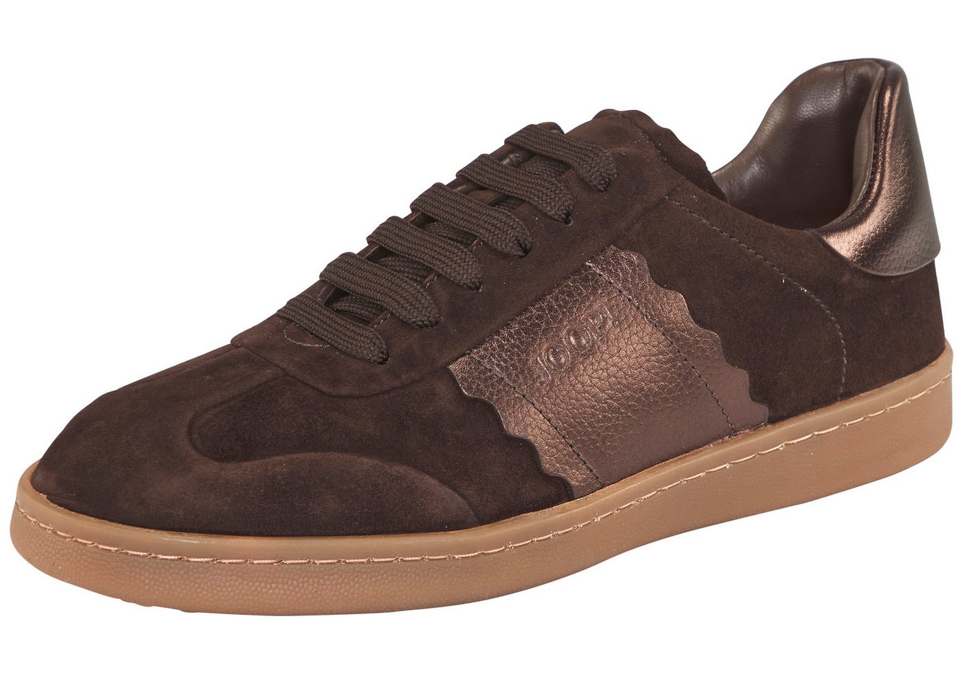 JOOP! velluto onda isa sneaker xt7 Sneaker Freizeitschuh, Halbschuh, Schnürer mit weicher Lederinnensohle