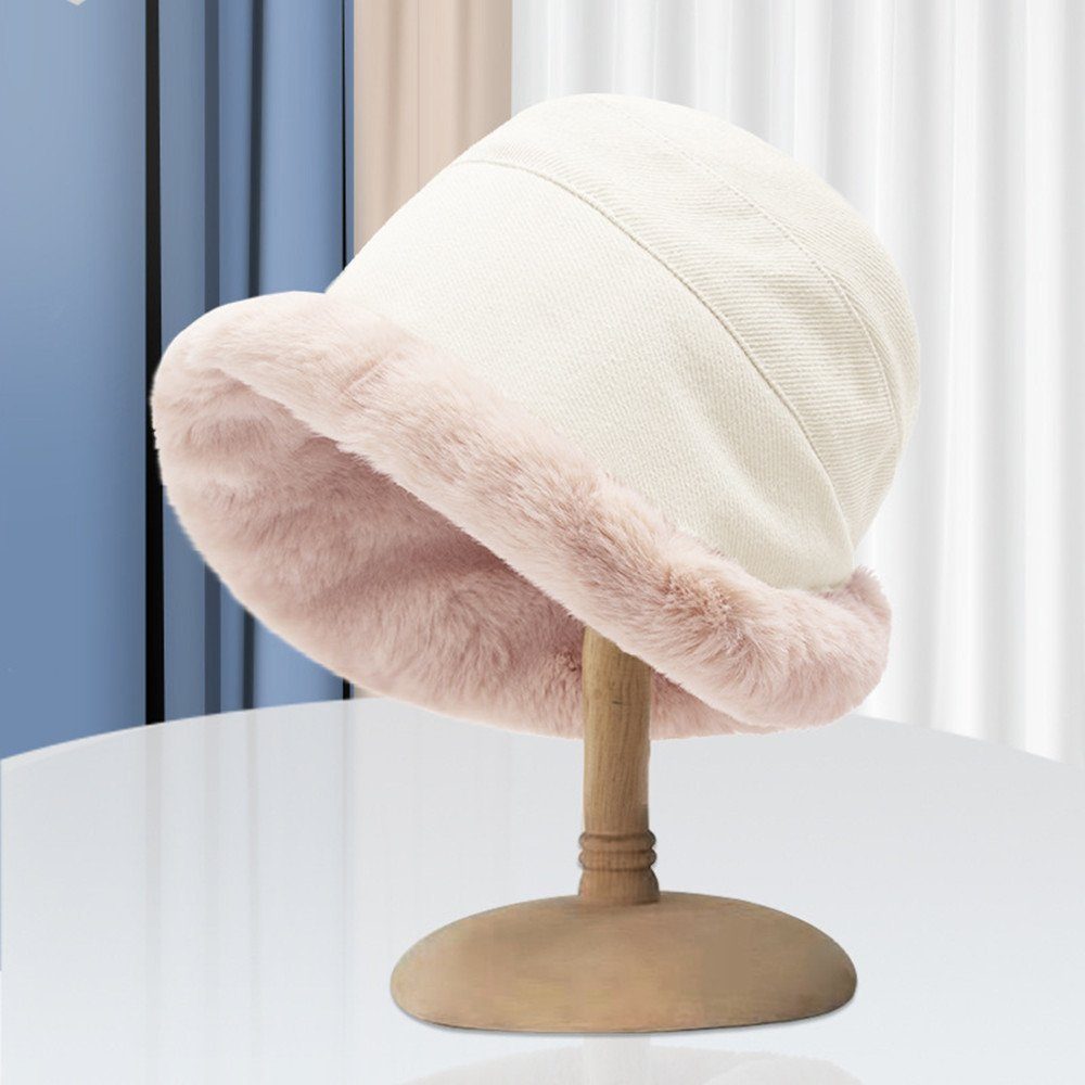 XDeer Strickmütze Wintermütze Damen,Fischerhut,Damenmütze Warme Winter Damenmütze Warme Damenmütze beige Beanie Mütze
