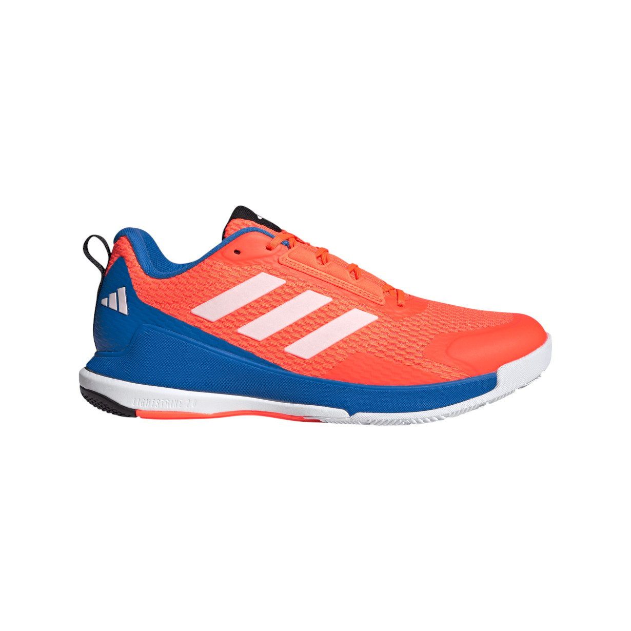 adidas Performance Hallen-Indoorschuhe Novaflight 2 orange/blau Herren Badmintonschuh