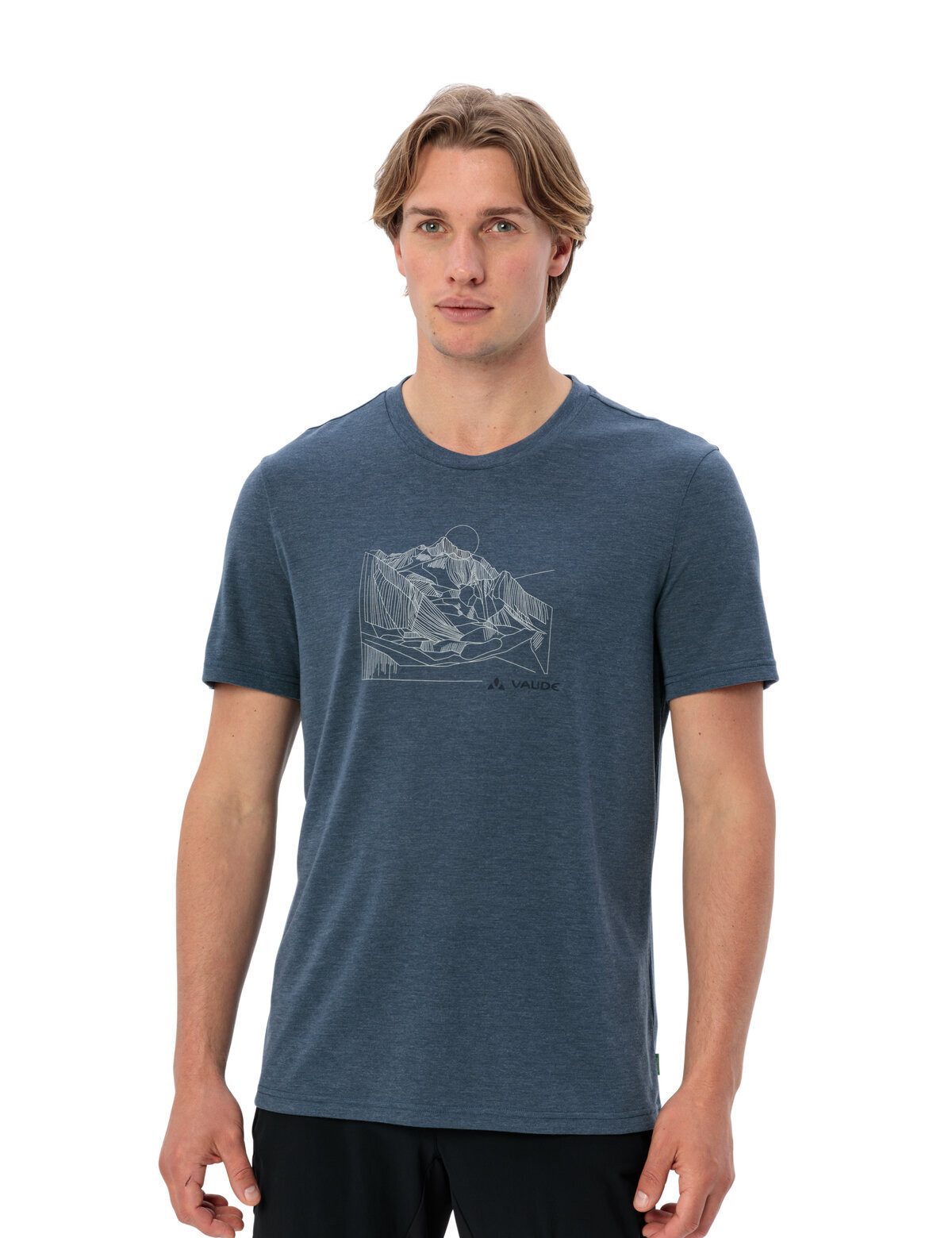 VAUDE T-Shirt Men's Tekoa T-Shirt III (1-tlg) schnelltrocknendes und funktionelles Shirt