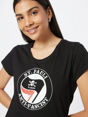 St. Pauli T-Shirt Anti Fascist (1-tlg) Plain/ohne Details