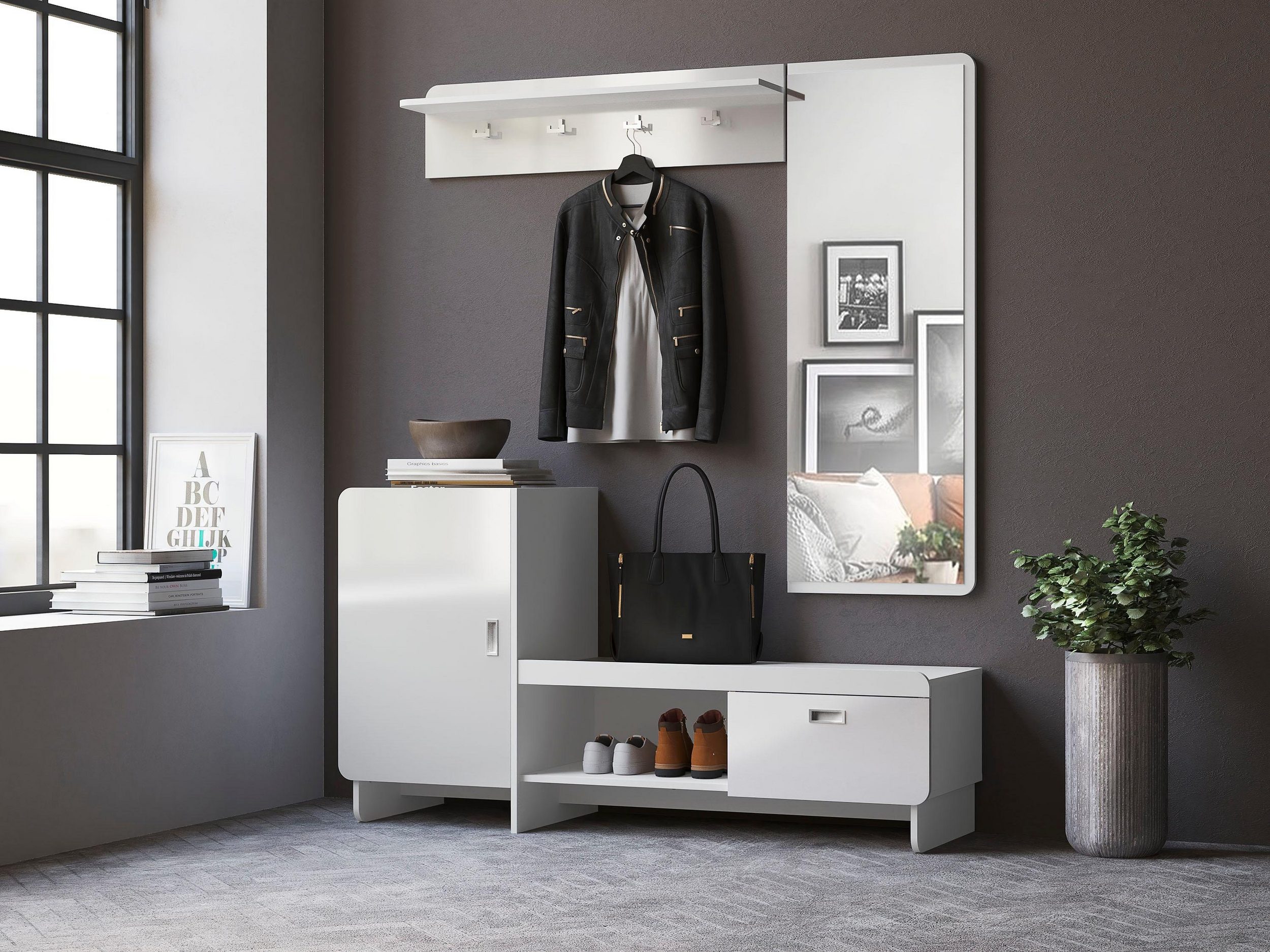 INOSIGN Garderoben-Set INGRID (Set, 3-tlg) - INOSIGN