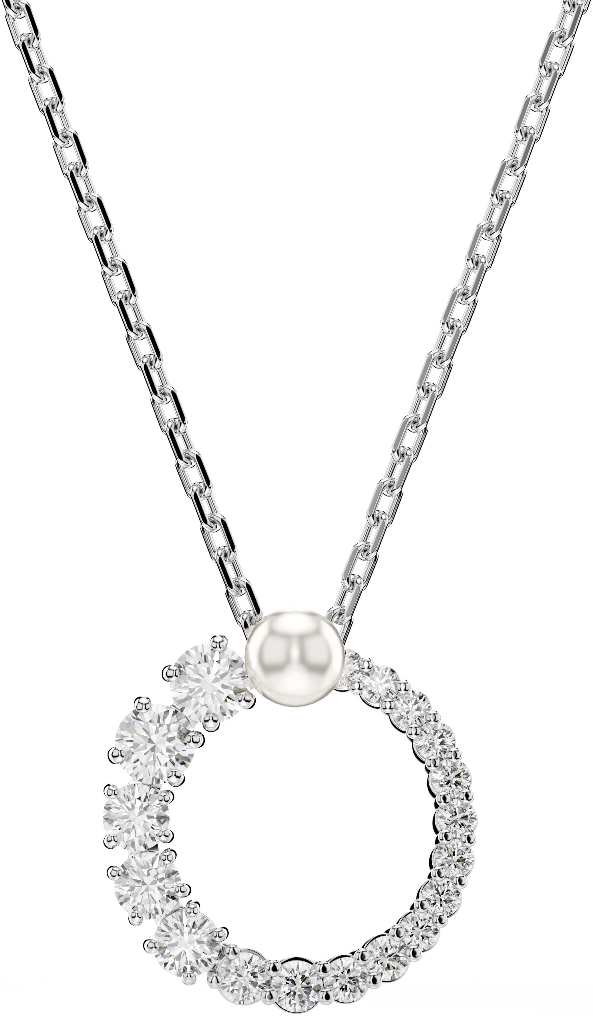 Swarovski Kette mit Anhänger Schmuck Geschenk Halskette Matrix, mit Swarovs günstig online kaufen