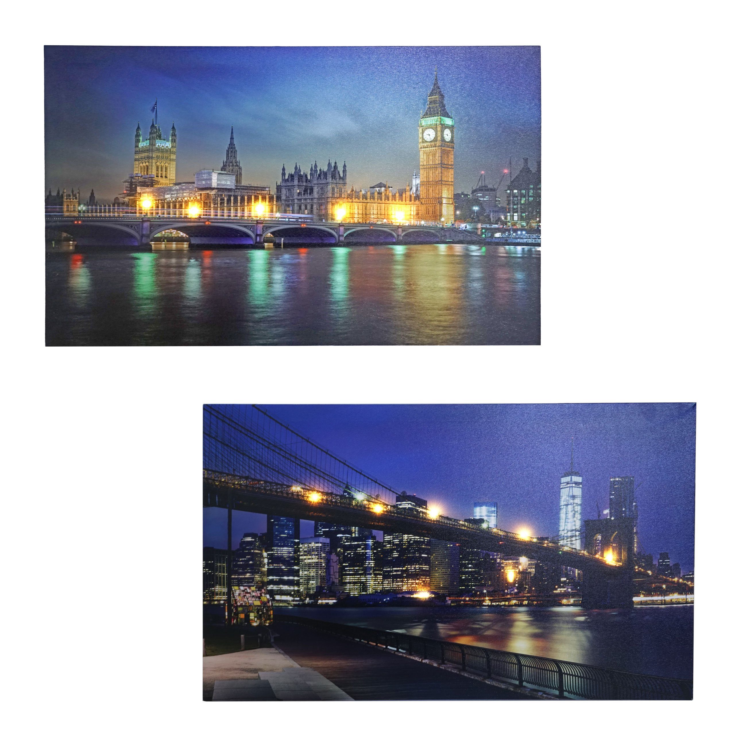 MCW LED-Bild LED-Bild-Bridges, Bridges (2er-Set), 2er-Set, günstig online kaufen