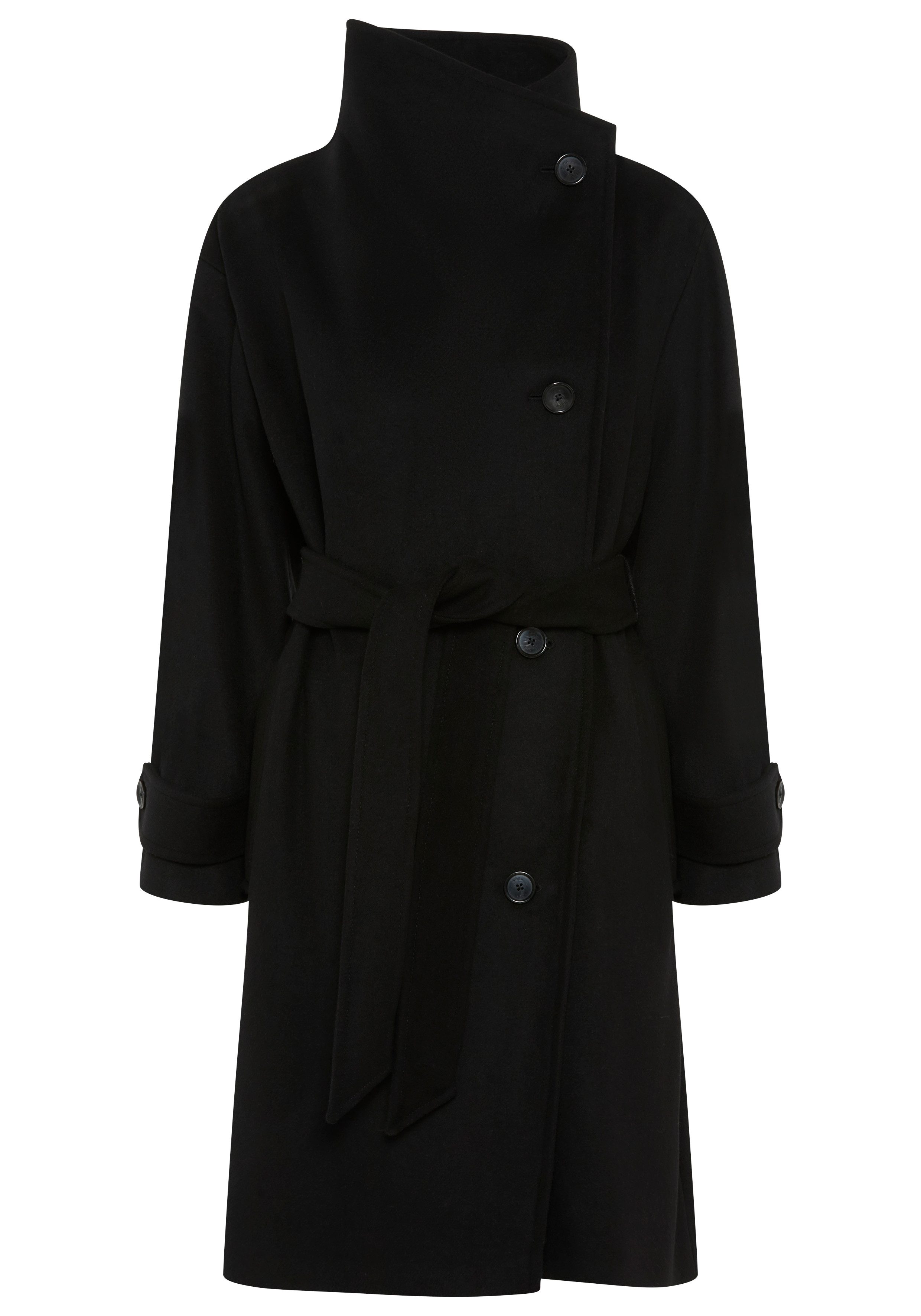 BOSS ORANGE Langmantel Cayla Premium Damenmode mit Wolle, Relaxed Fit