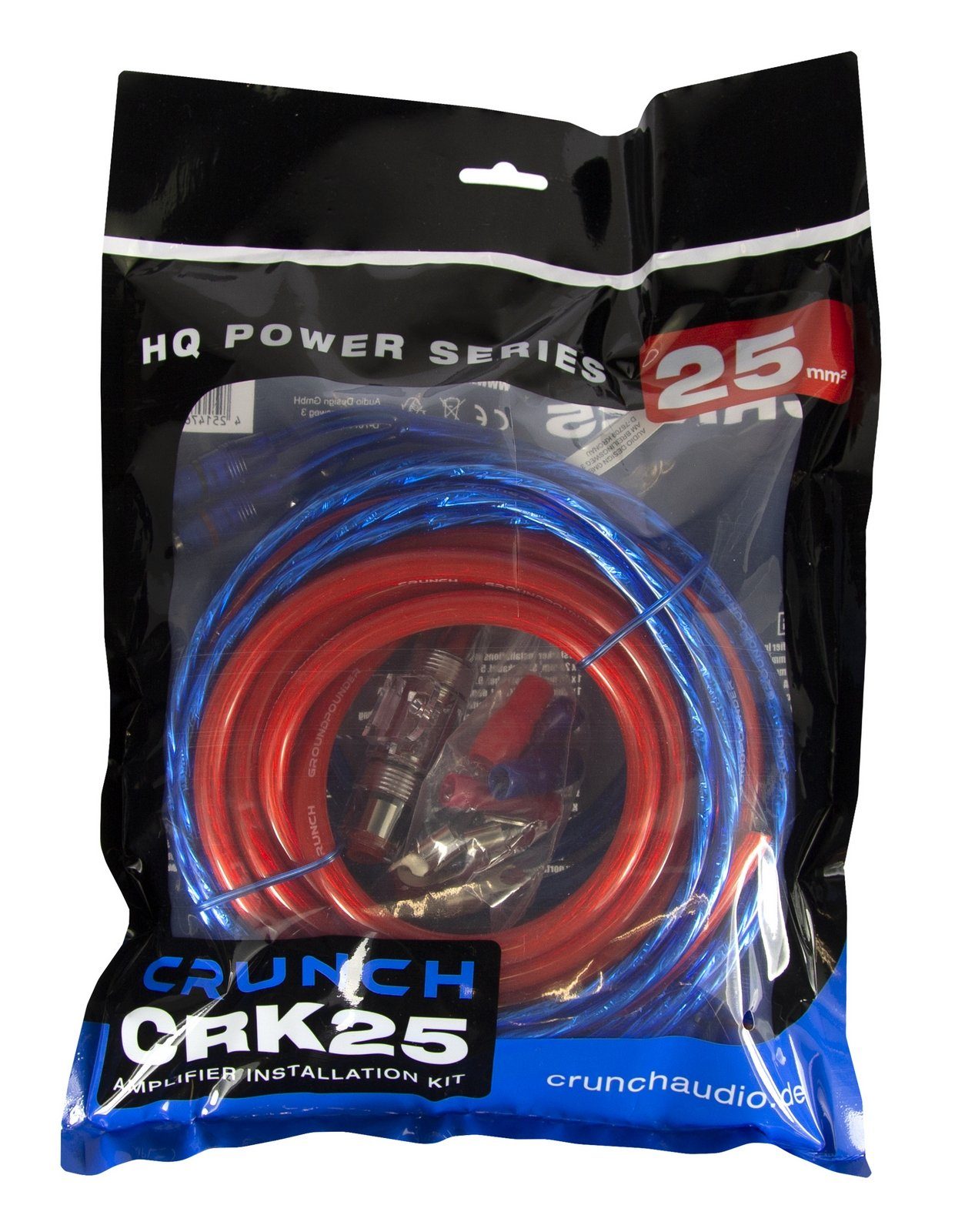 Crunch 25mm² Verstärker Anschluss-Set CRK25 Batteriekabel