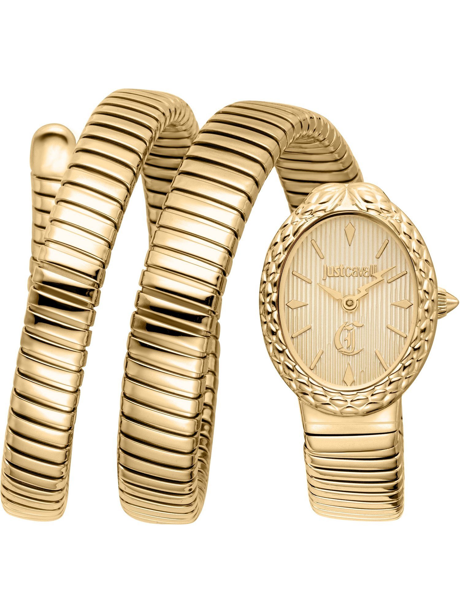 Just Cavalli Chronograph Just Cavalli Damen-Uhren Analog Quarz, Klassikuhr