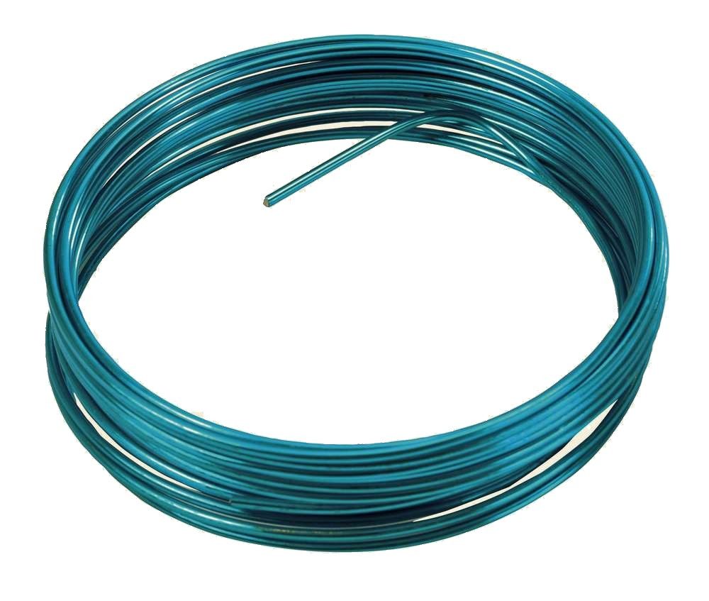 Santex Basteldraht DRAHT 2mm/5 Meter. Aluminium Basteldraht