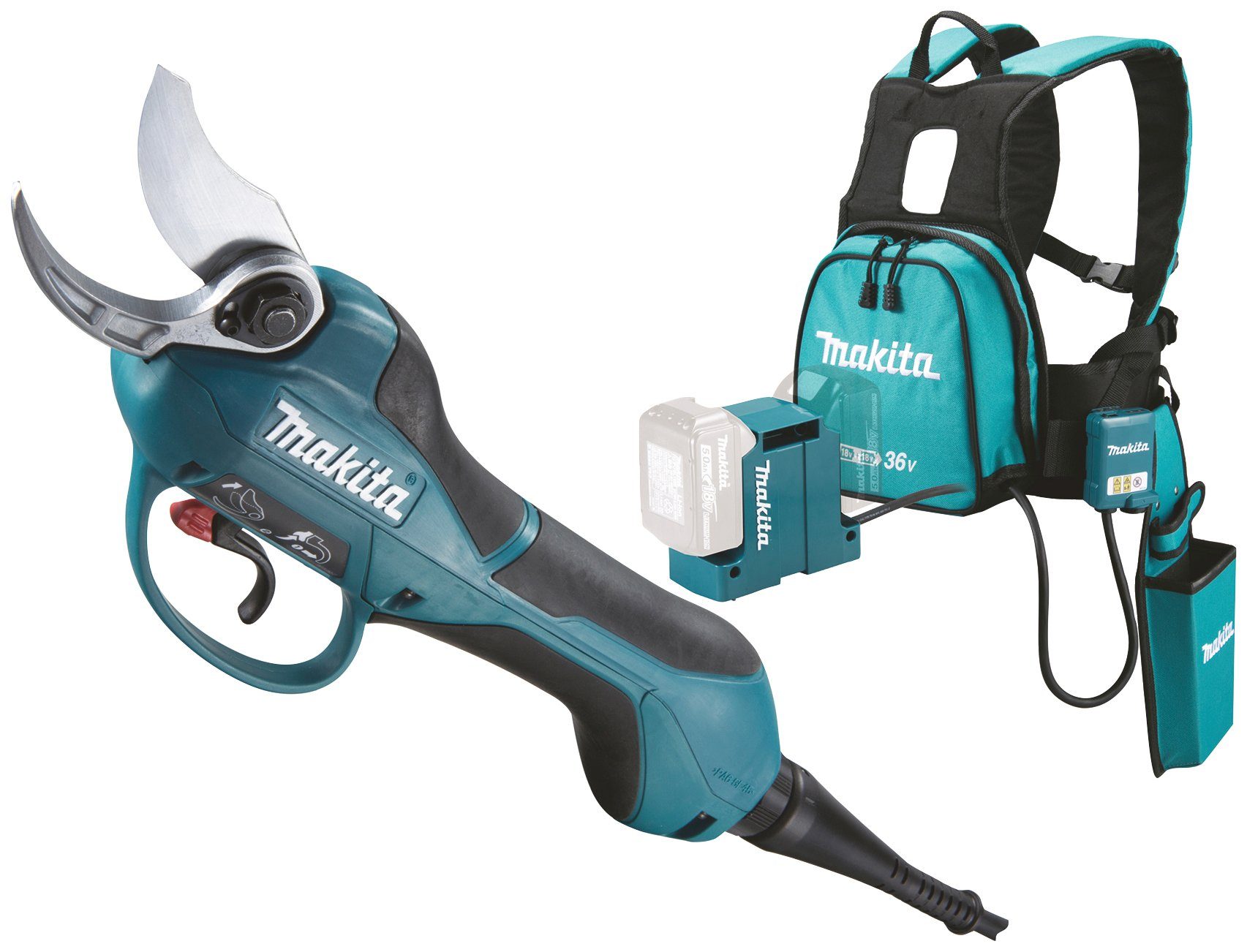 Makita AkkuAstschere DUP362Z, mit 250 N, 2x18 Volt LXT, ohne Akku und