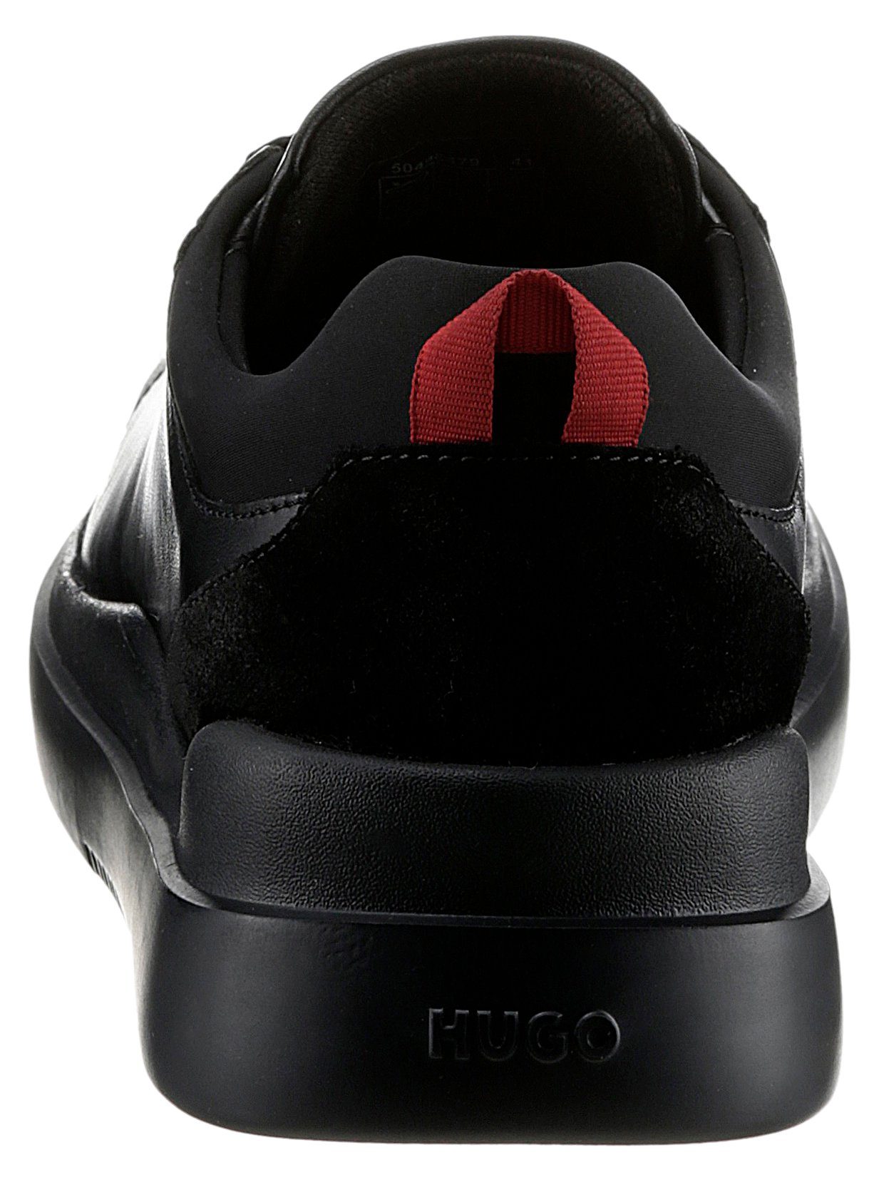 HUGO Blake_Tenn Sneaker in monochromer black Optik 005