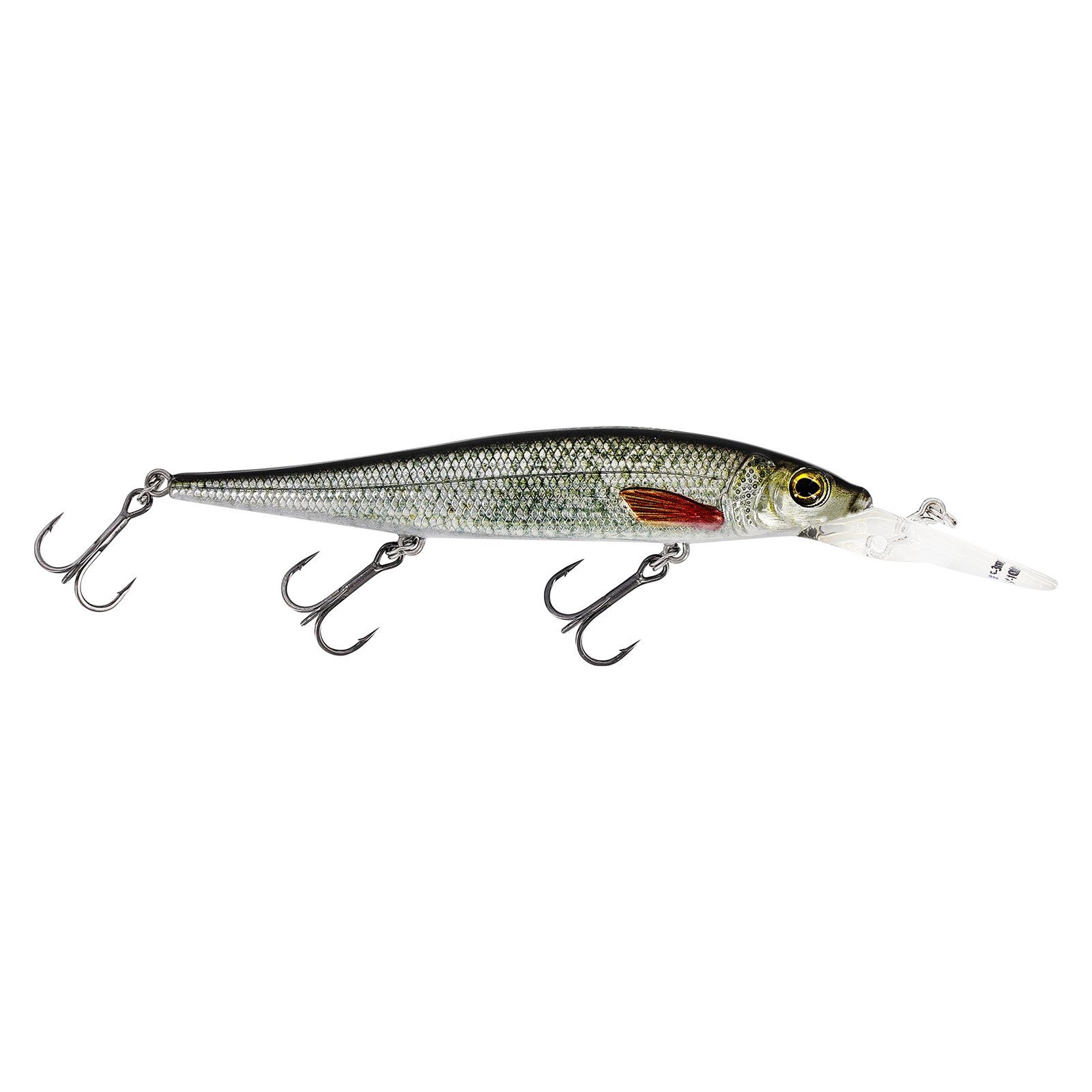 Roach Suspending Wobbler Jerkbite Real MR 11cm Kunstköder, 15g Westin Fishing Westin