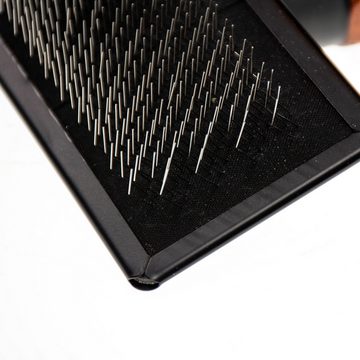 EBI Fellbürste EBI Noir Japandi Slicker-Bürste Größe - Maße: S - 18 x 6 x 3cm