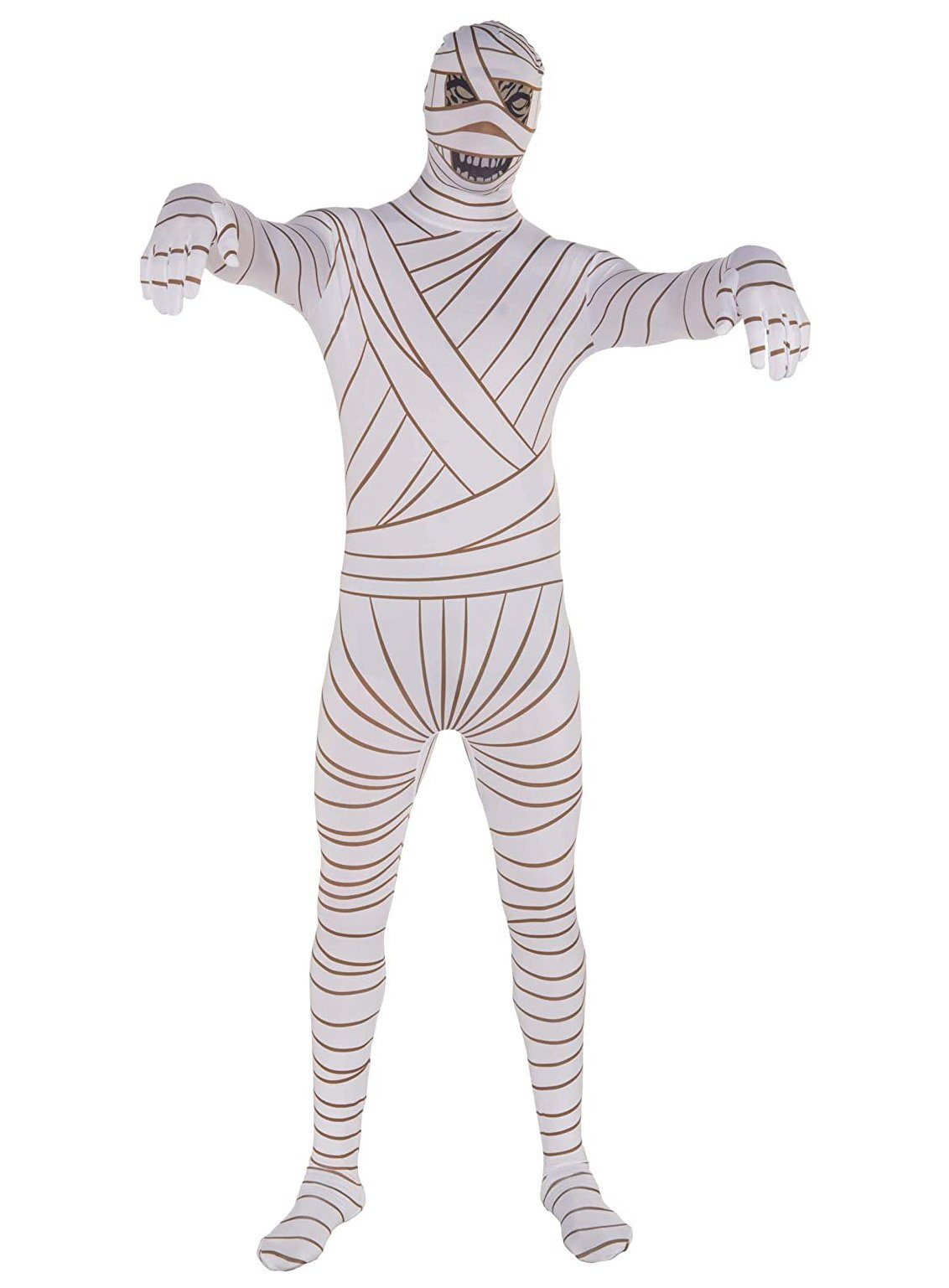 Rubie´s Kostüm Mumie Ganzkörperkostüm, Für die einzig wirklich vollständige  Verkleidung als ägyptische Mumie!