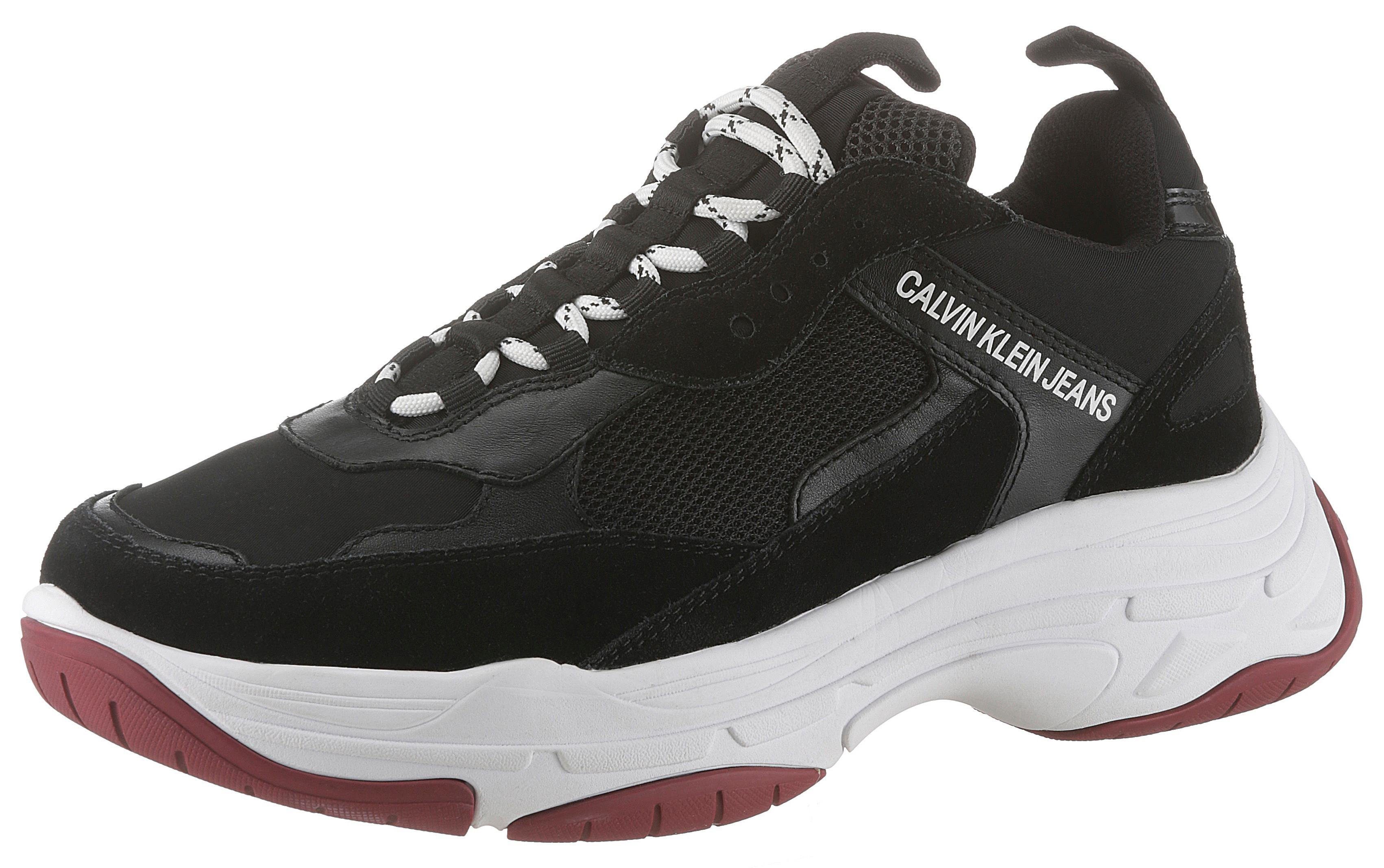 calvin klein marvin mesh trainers