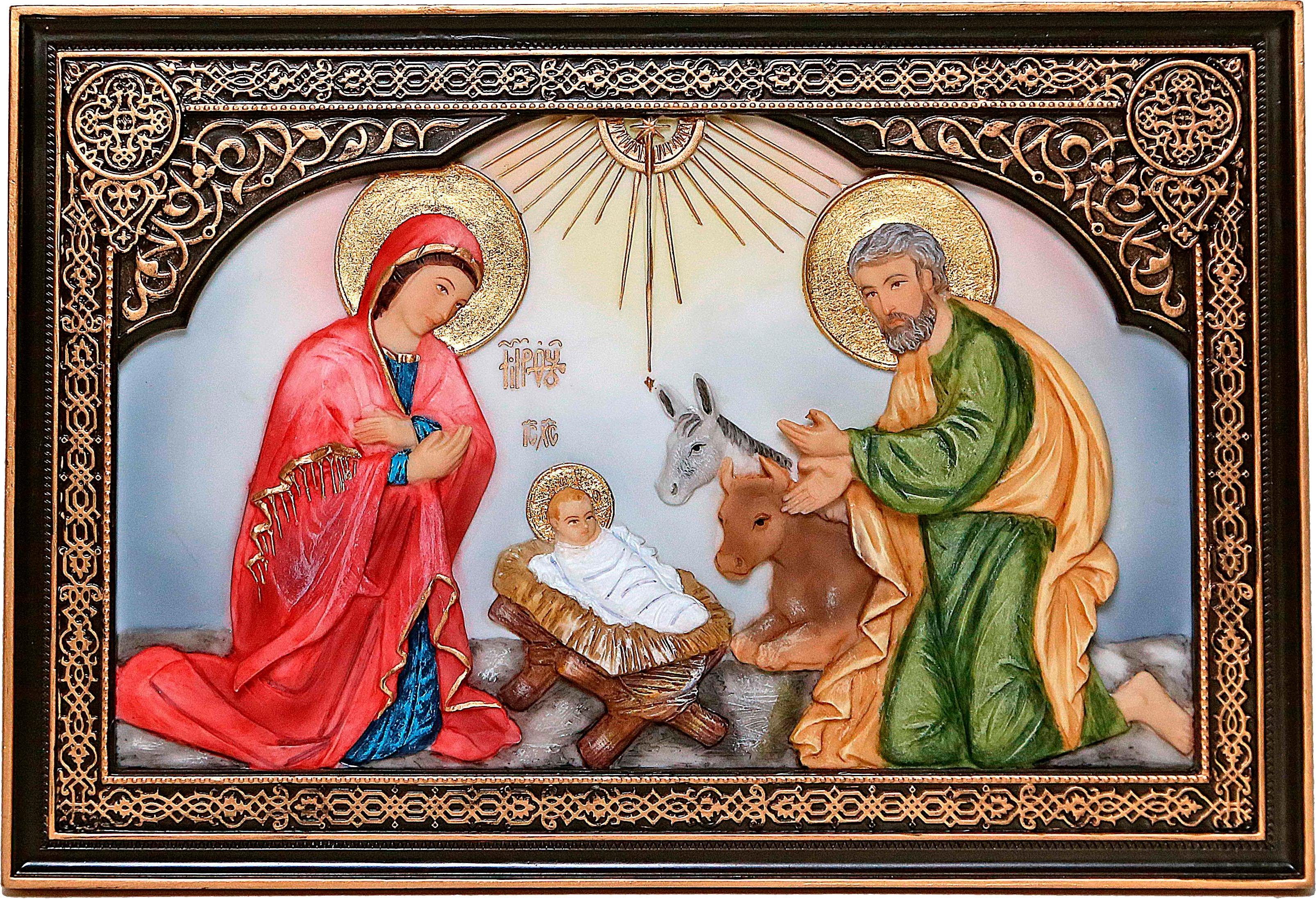 Home affaire Wandobjekt Bild »Christi Geburt«, farbig online kaufen OTTO