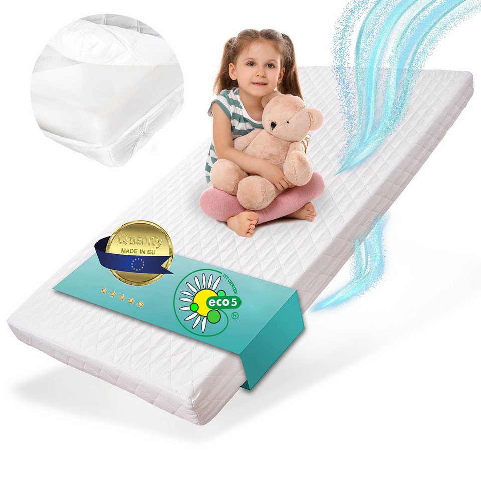 Komfortschaummatratze »Hausbett Kinderbett Matratze I 60×120 I 70×140 I 80×160 I 80×180 I 90×200«, Alcube, 10 cm hoch, Babymatratze Kindermatratze…