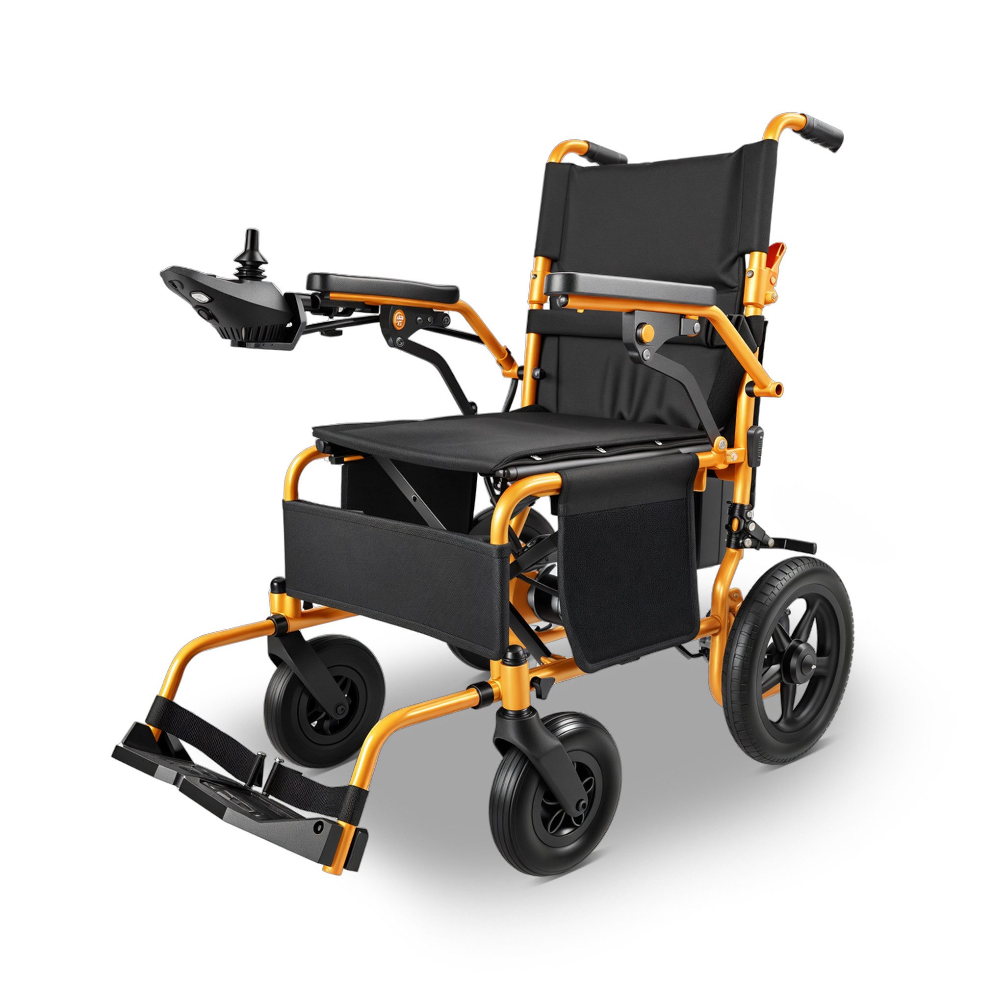 Vankel Elektrorollstuhl Elektrisch Faltbar Leicht bis 150KG, Faltbar, 25 km, seniorenmobil, 2x250W, 6,00 km/h E-Rollstuhl