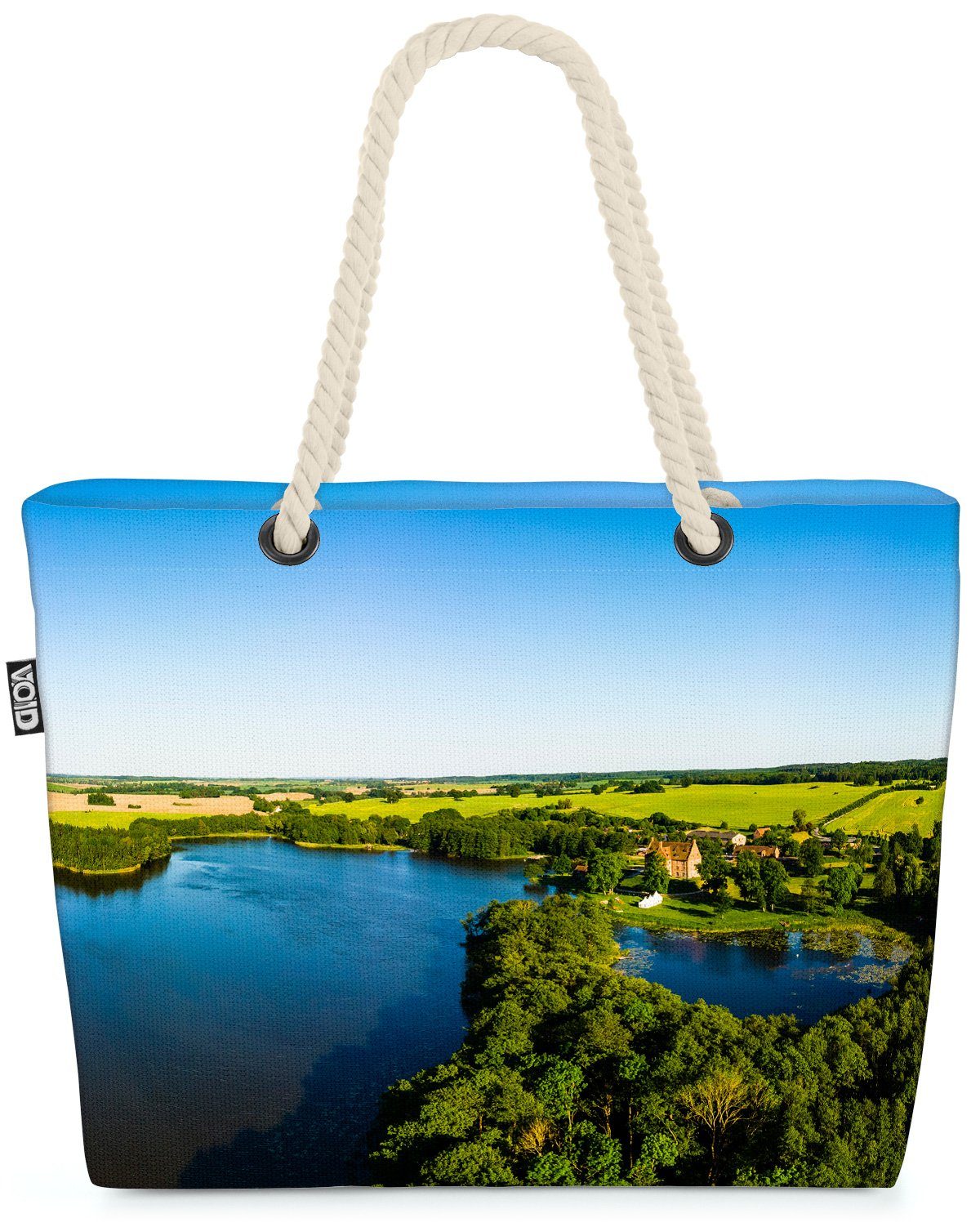 VOID Strandtasche (1-tlg), Mecklenburger Seenplatte Deutschlands Sehenswürdigkeiten Ausflugsziel
