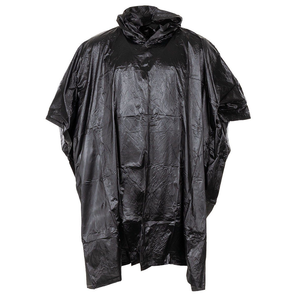 MFH Regenponcho Poncho, Vinyl, schwarz, ca. 200 x 127 cm, 0,12 mm