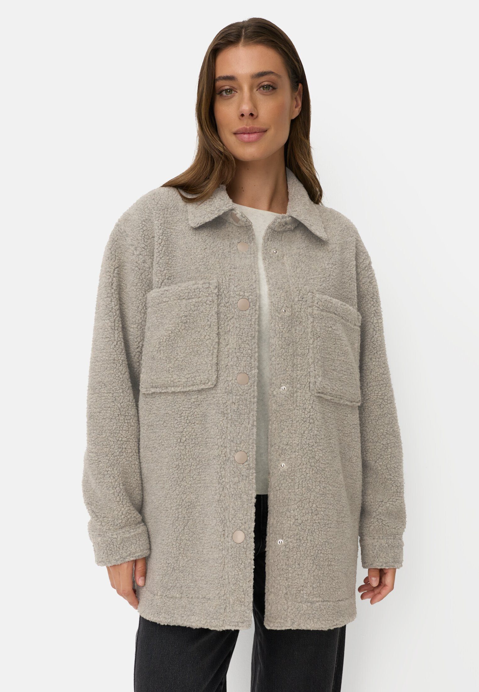 camel active Kurzjacke mit Seitentaschen Langarm