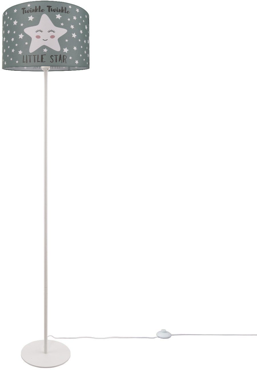 Paco Home Stehlampe Aleyna 105, ohne Leuchtmittel, Kinderlampe LED Kinderzimmer Lampe Sternen-Motiv, Deko E27