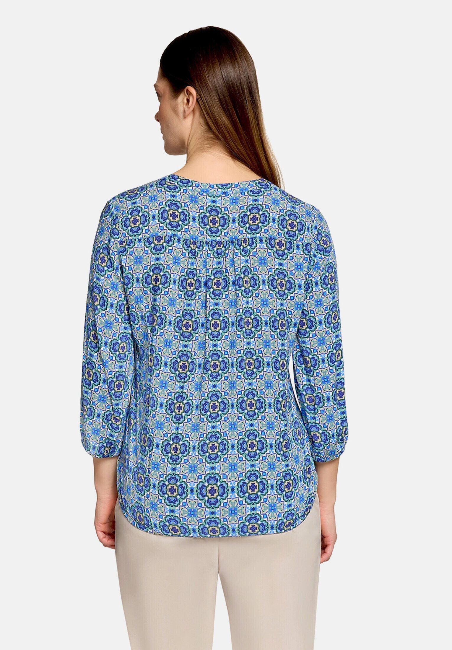 Cartoon Schlupfbluse Damen mit Muster