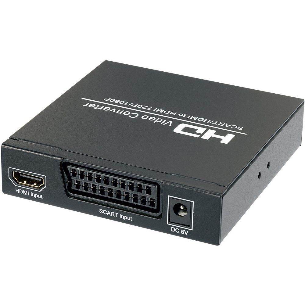 SpeaKa Professional SpeaKa Professional AV Konverter SP-HD/SC-01 [SCART - HDMI, Klinke, Ci Audio-Adapter