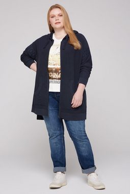 SOCCX Longstrickjacke aus Baumwolle