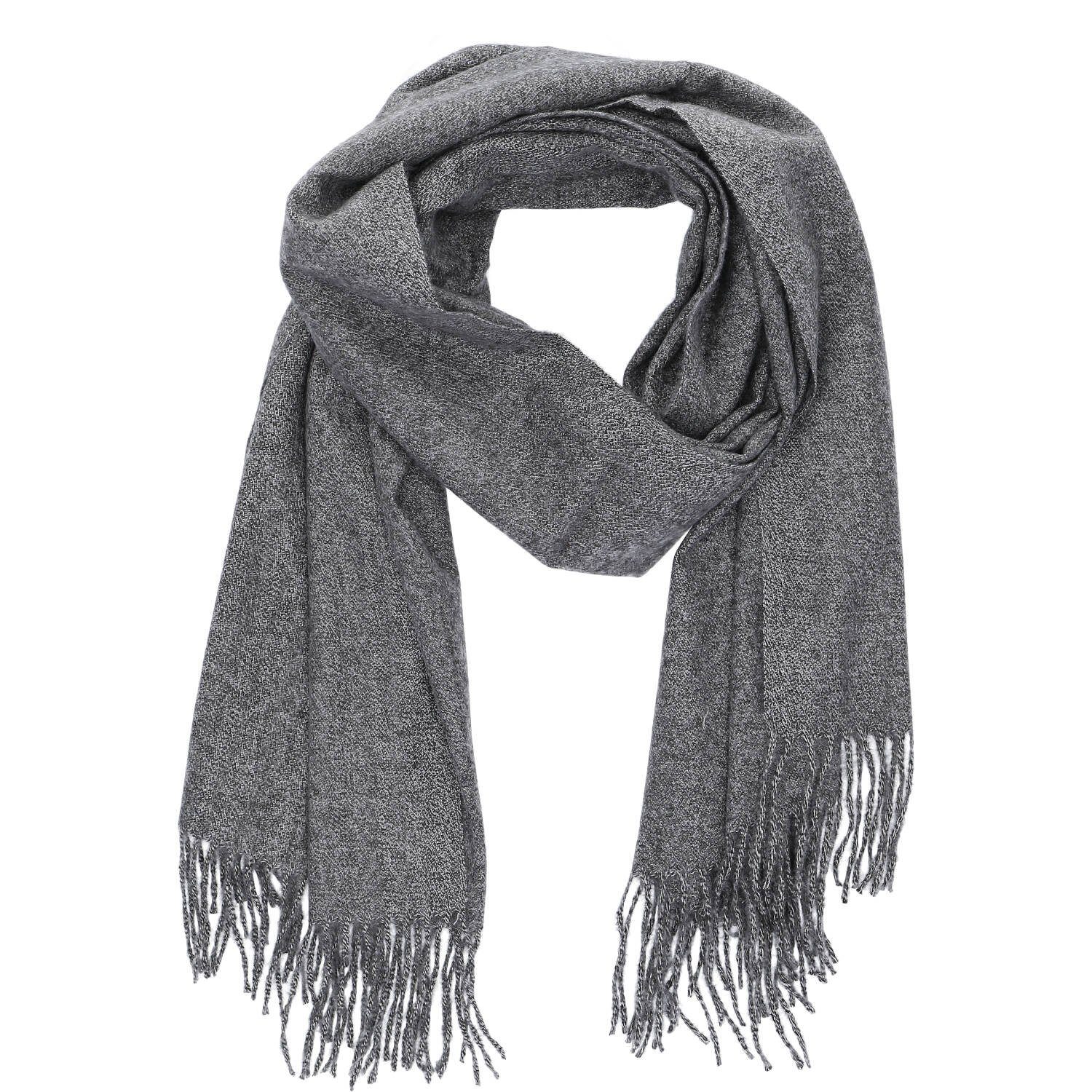 Antonio Strickschal Antonio Winterschal Soft Cashmera Melange schwarz günstig online kaufen