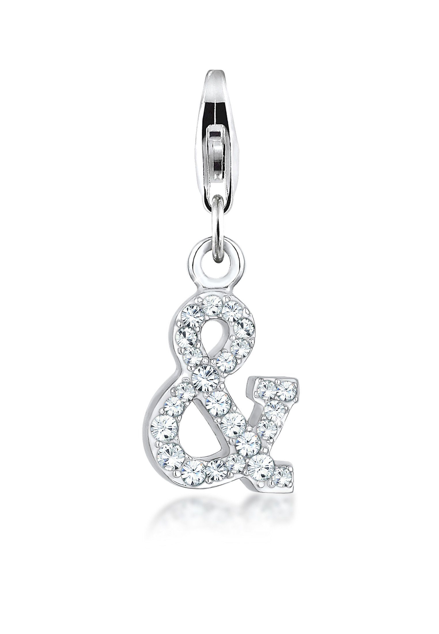 Nenalina Charm-Einhänger »Zeichen Symbol Swarovski® Kristalle 925 Silber«  online kaufen | OTTO